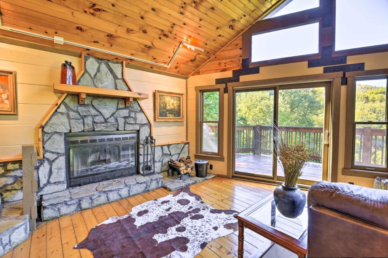 Dog-Friendly Cabin, 9 Mi To Sugar Mountain Resort Banner Elk Buitenkant foto