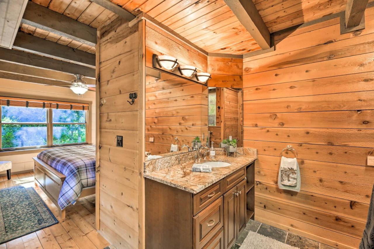 Dog-Friendly Cabin, 9 Mi To Sugar Mountain Resort Banner Elk Buitenkant foto